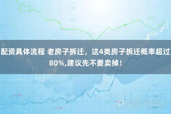 配资具体流程 老房子拆迁，这4类房子拆迁概率超过80%,建议先不要卖掉！